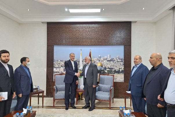 Amir-Abdollahian met with Ismail Haniyeh