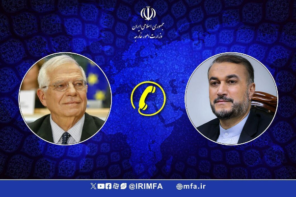 Iran FM: US' supportive policies encourage Zionist regime to continue massacre of civilians in Gaza