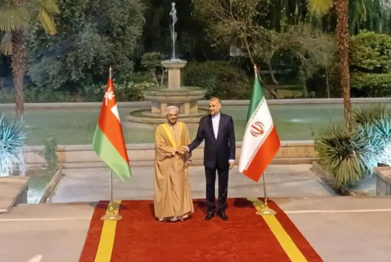 دیدار امیرعبداللهیان با همتای عمانی خود در تهران