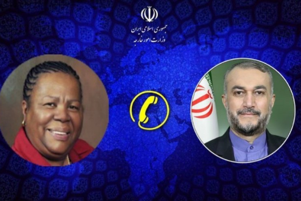 عبداللهيان يشيد بمواقف جنوب أفريقيا القوية الداعمة للشعب الفلسطيني