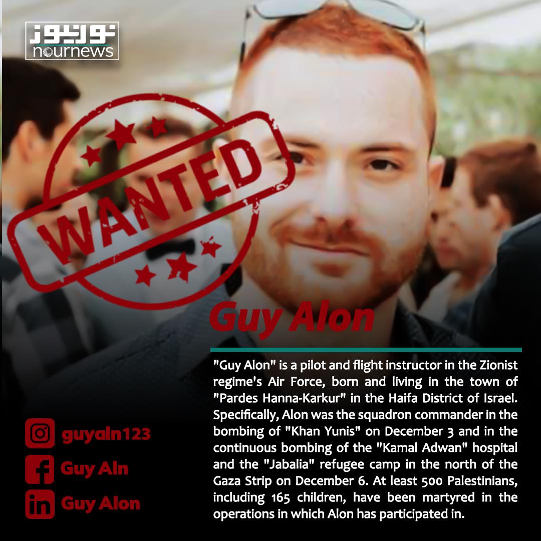 Guy Alon; One of the criminal pilots of the Israeli army