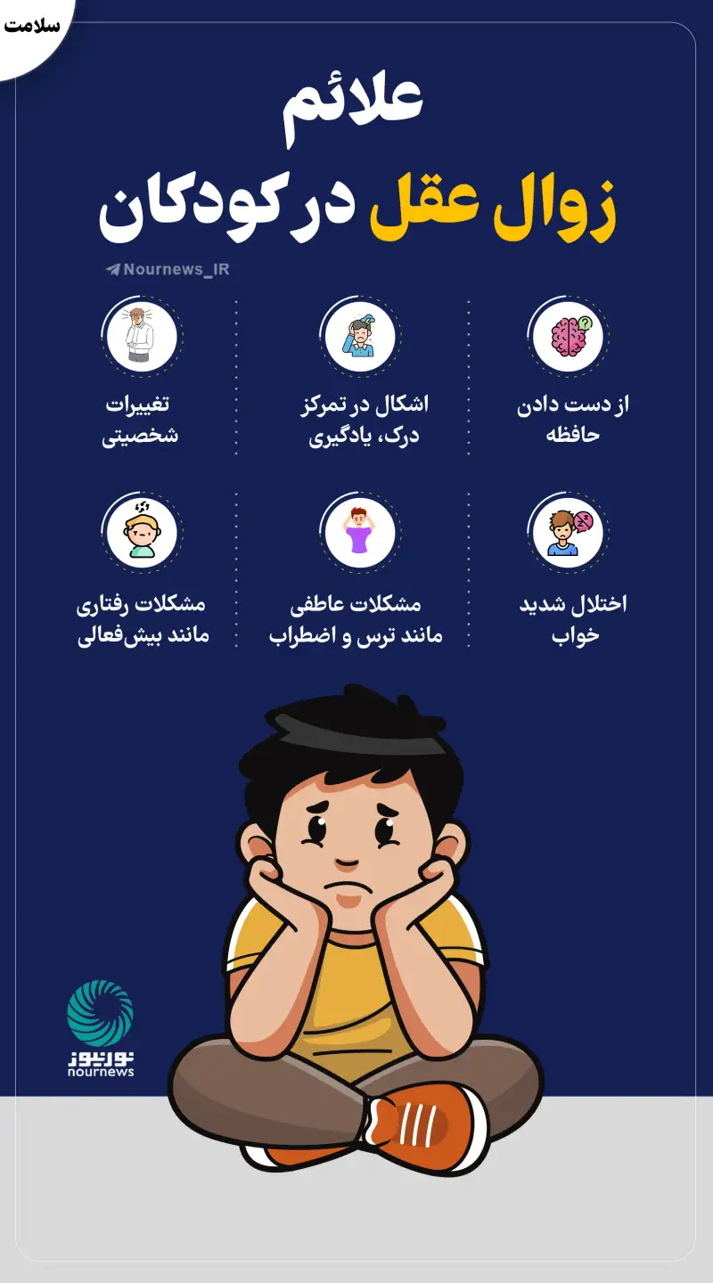 علائم زوال عقل در کودکان
