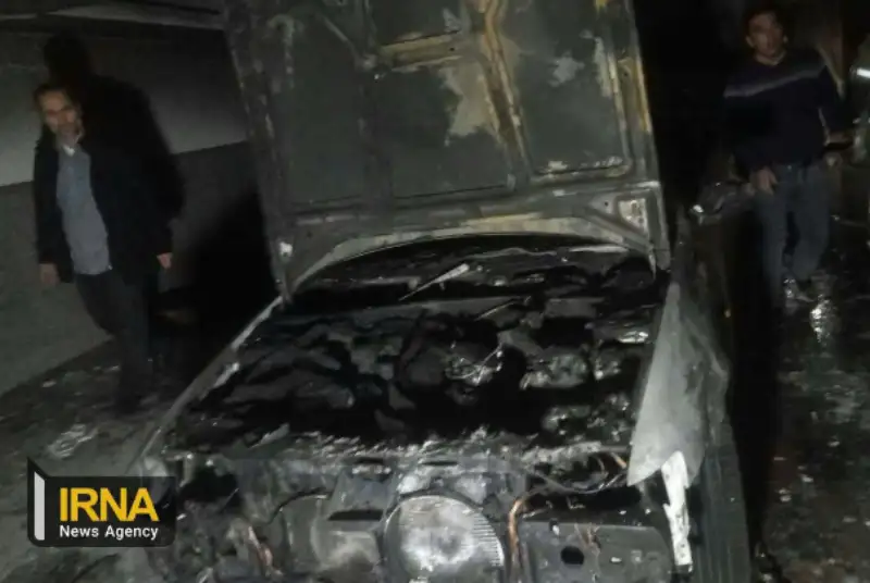 جزئیات آتش‌سوزی در پارکینگ یک مجتمع مسکونی در تهرانسر +عکس