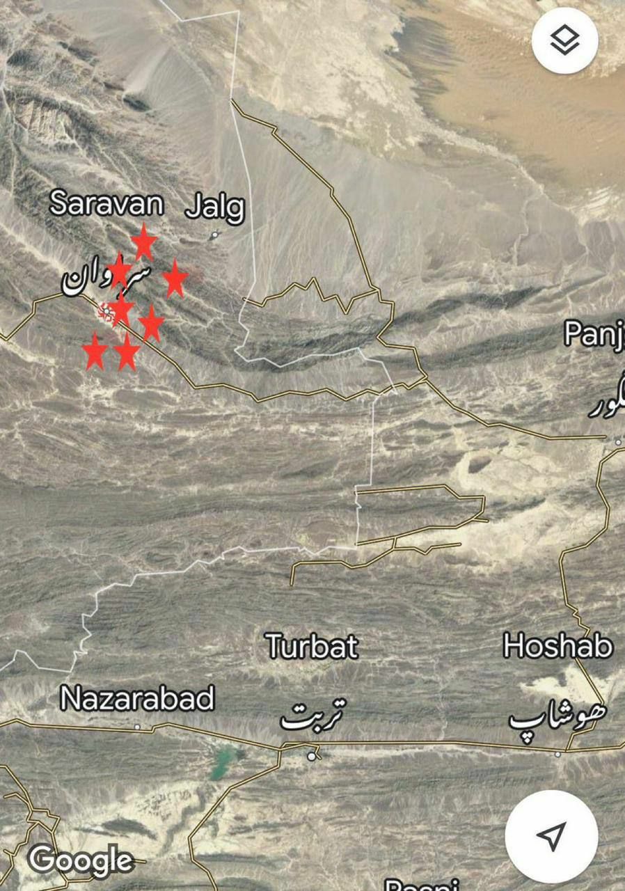 This morning, Pakistan attacked the positions of alleged separatist terrorists in Iran