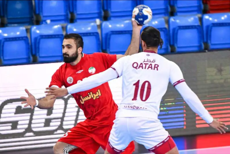 هندبال روی نوار شکست؛ ایران به قطر هم باخت