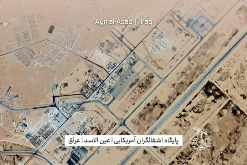 حمله پهپادی به پایگاه عین الاسد