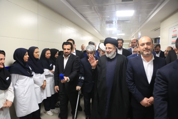 رئيس الجمهورية يرعى تدشين مستشفى بندرعباس فائق التخصص للأطفال