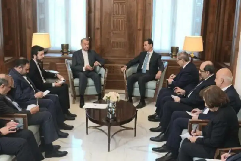 دیدار «امیرعبداللهیان» با «بشار اسد»