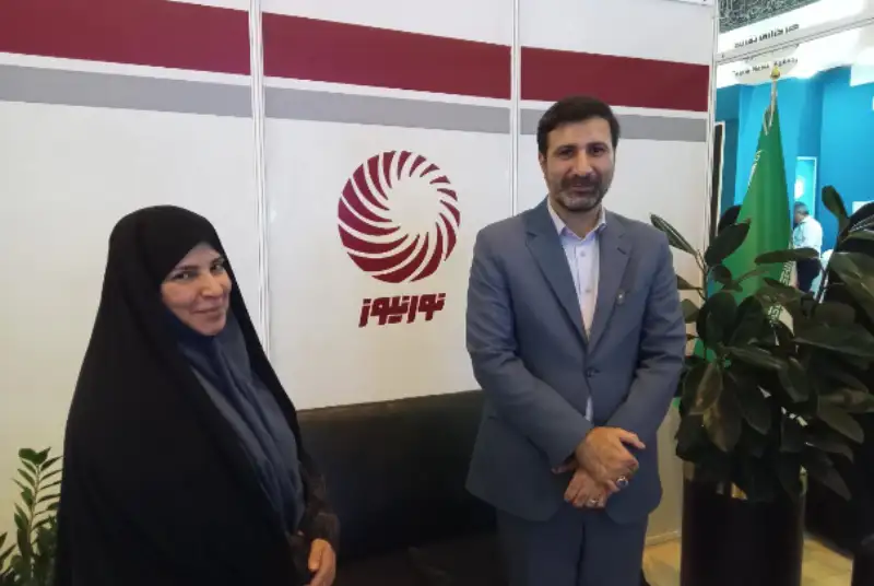 بازدید سخنگوی شورای  نگهبان از  غرفه "نور نیوز" در نمایشگاه مطبوعات