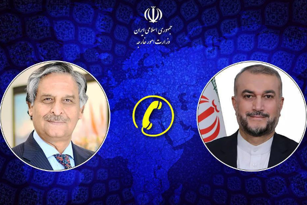 مکالمه تلفنی وزرای خارجه ایران و پاکستان