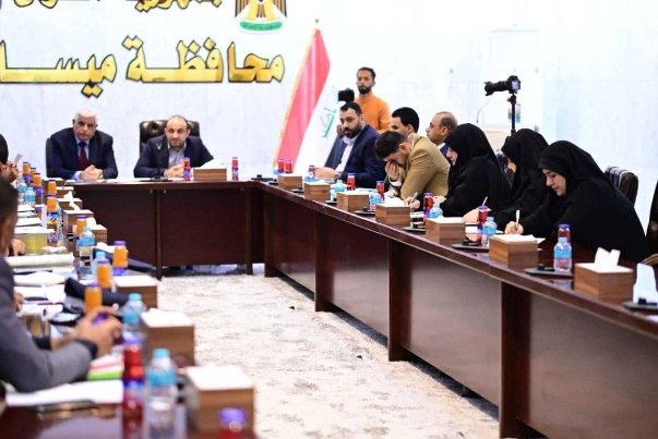 مجلس محافظة ميسان يبحث واقع النقل وحركة سير المركبات