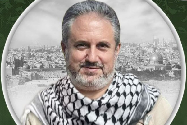 חמאס אבלה את השהיד שלו, האדי מוסטפא, שנהרג במהלך התוקפנות הישראלית נגד דרום לבנון