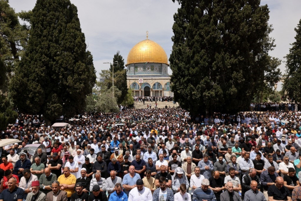 חמאס קורא לפלסטינים לשבור את מצור הכיבוש על אל-אקצא ביום שישי הראשון של הרמדאן
