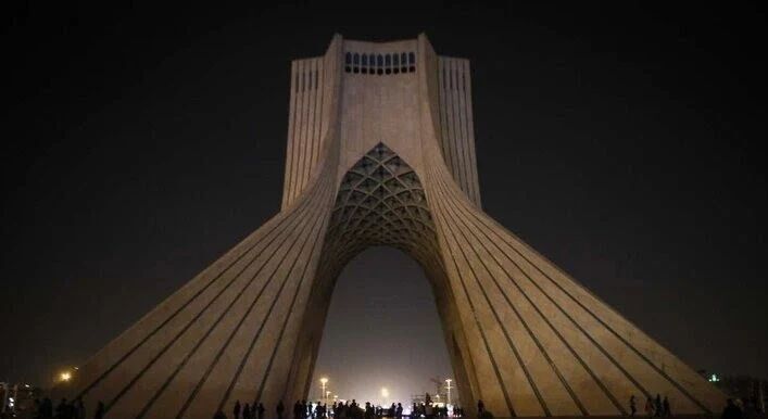 Tehran’s Iconic tower goes dark for 'Earth Hour'
