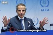 Grossi once again being political