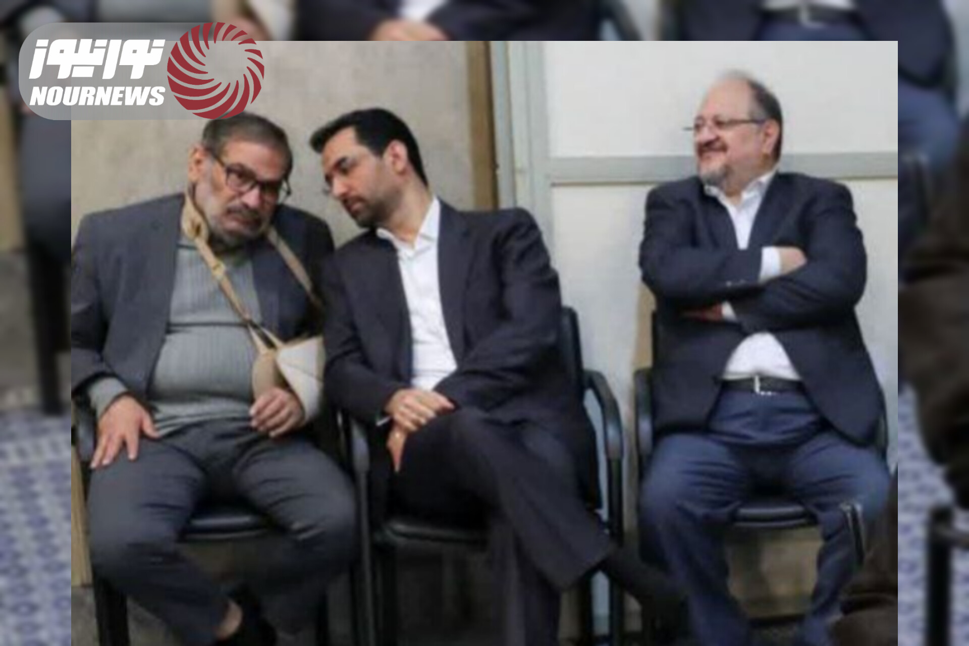 تصویری از حضور دریابان شمخانی در دیدار امروز کارگزاران نظام با مقام معظم رهبری