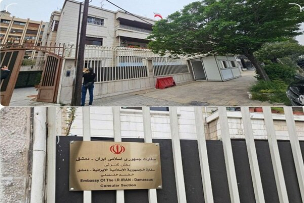ساختمان جدید کنسولگری ایران در دمشق ‌افتتاح شد