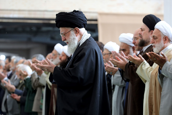 گزارش تصویری | اقامه نماز عید فطر به امامت رهبر معظم انقلاب