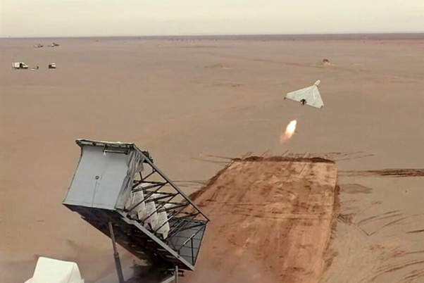 עשרות מל"טים וטילים שוגרו לעבר השטחים הכבושים