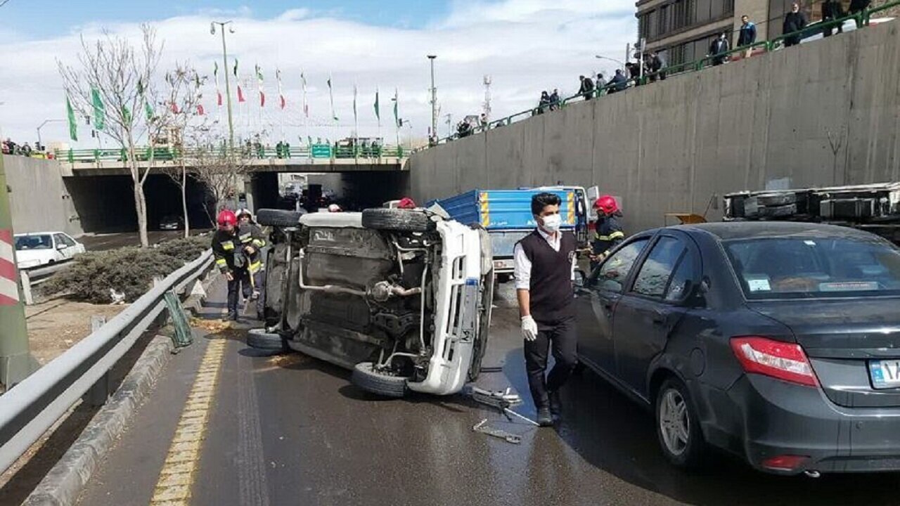 مرگ‌بارترین بزرگراه‌های پایتخت در تصادفات رانندگی