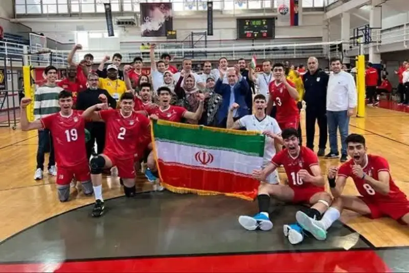 تیم‌ملی والیبال دانش‌آموزی قهرمان جهان شد