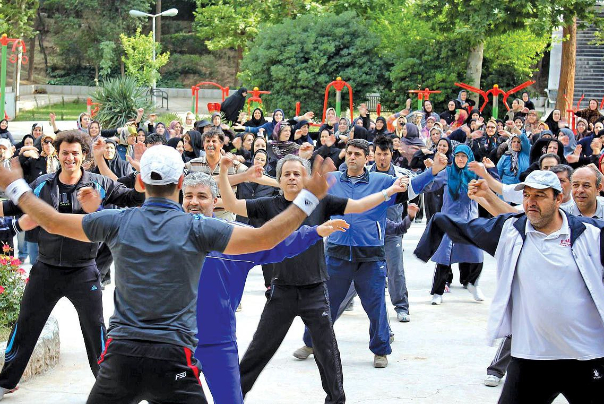 چند درصد افراد جامعه کم تحرک هستند؟