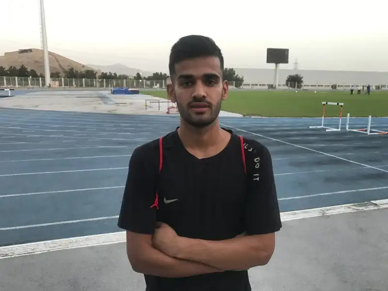 مدال طلا در 800 متر