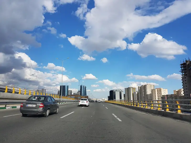 اتوبان شهید خرازی باز شد