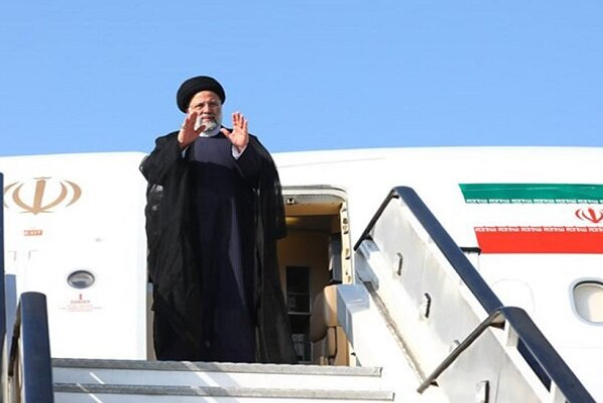 Raisi arrives in Tabriz to inaugurate Qiz-Qalasi Dam