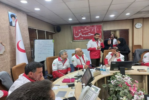 הסהר האדום האיראני: צוותי חילוץ יוצאים לעבר אתר הנחיתה הסביר של המסוק