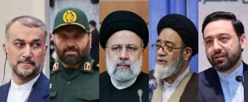 انتقال پیکر شهدا ی سانحه هوایی به پایین دست + فیلم
