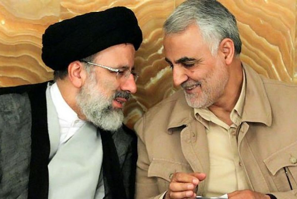 پیام تسلیت خانواده شهید سلیمانی در پی شهادت رئیس‌جمهور