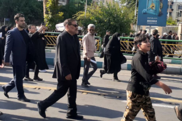 Shamkhani attends funeral ceremony of Raisi and his delegation