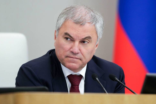 Russian duma chairman arrives in Tehran