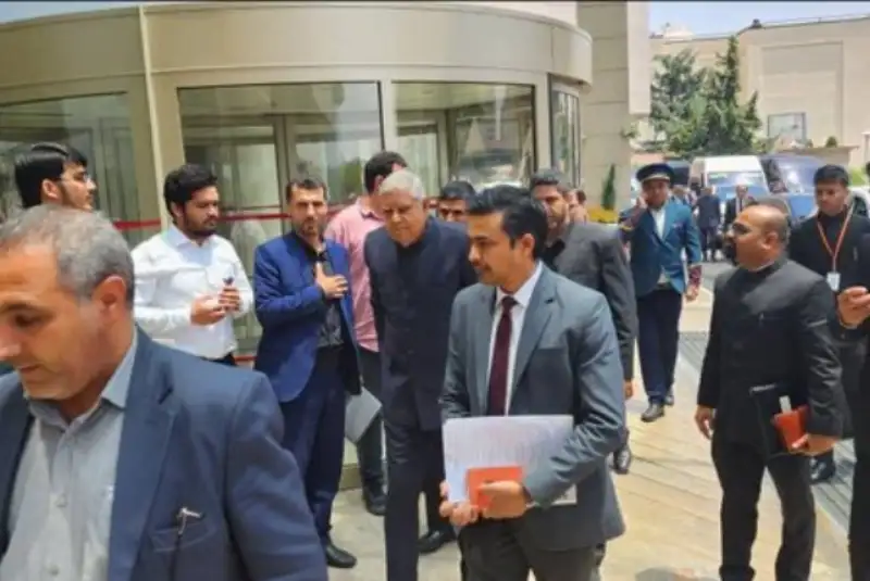 معاون رئیس‌جمهور هند وارد تهران شد