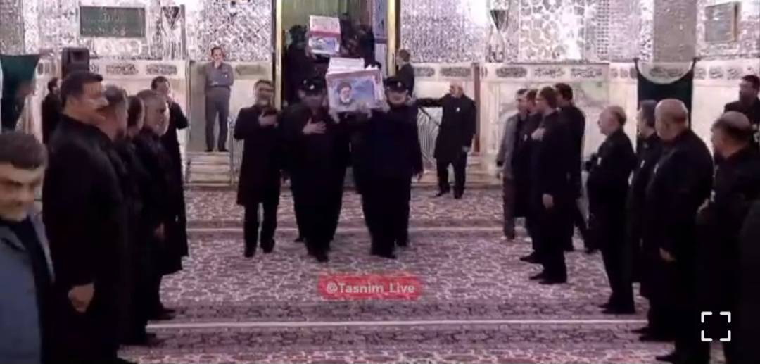 آخرین زیارت سیدابراهیم در حرم امام رضا (ع)