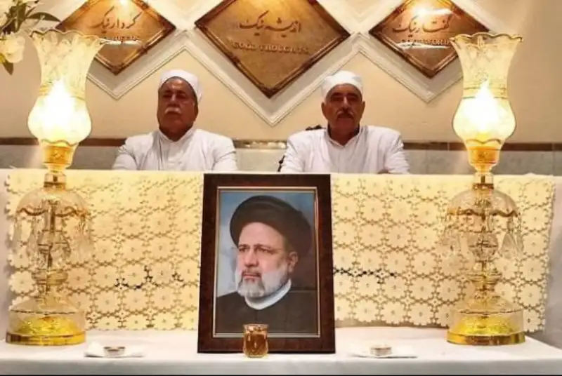 آیین پرسه زرتشتیان یزد به یاد شهید جمهور
