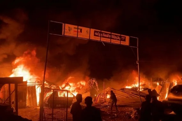 Ужасное преступление сионистов прошлой ночью в Рафахе и резня палестинских беженцев + видео