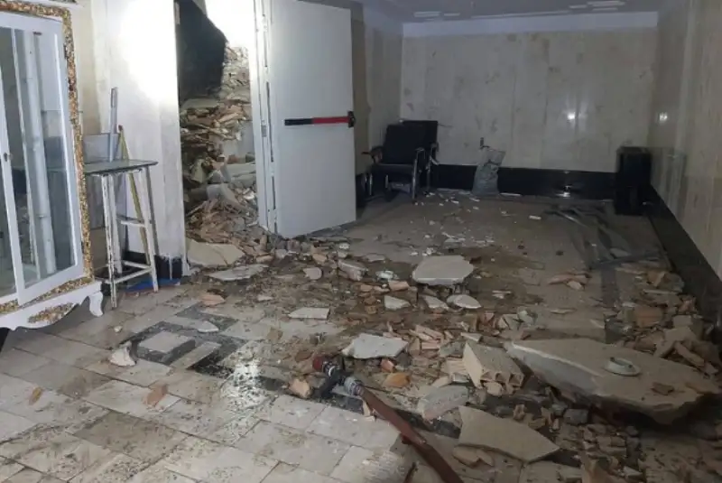 انفجار و آتش‌سوزی ساختمان مسکونی در تهران