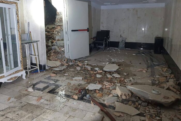 انفجار و آتش‌سوزی ساختمان مسکونی در تهران