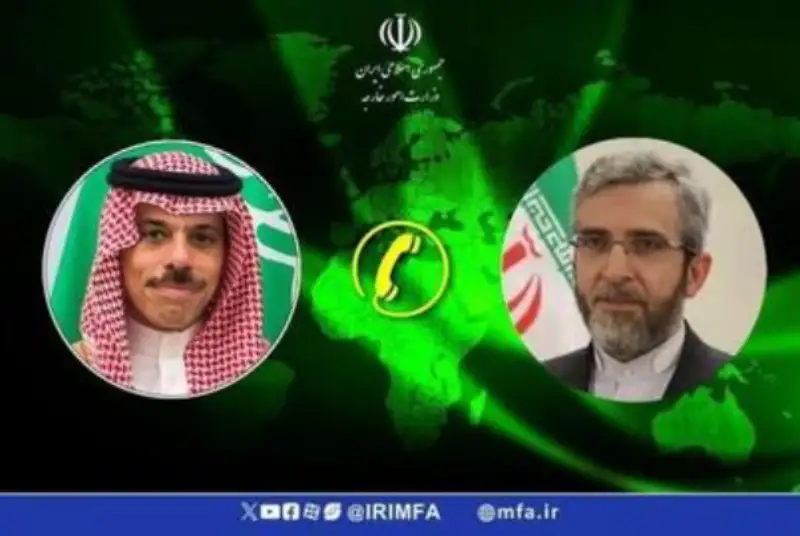 گفتگوی سرپرست وزارت خارجه ایران با وزیر خارجه عربستان