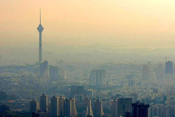 تهران در مرز آلودگی هوا