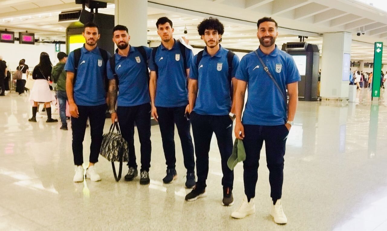 ورود تیم ملی فوتبال به هنگ‌کنگ