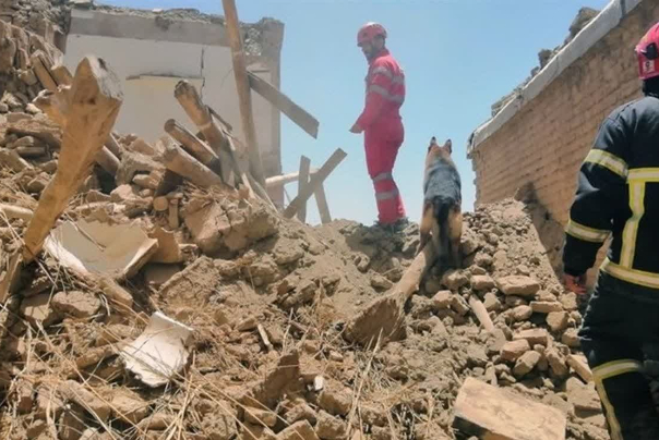 ساختمانی3 طبقه در پاکدشت فروریخت