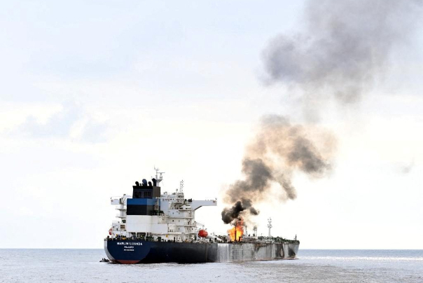 Произошло морское происшествие в Красном море.