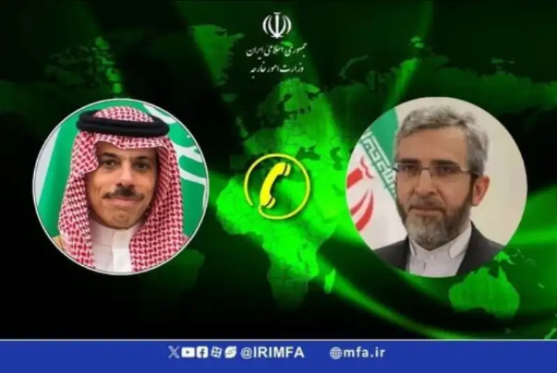 رایزنی علی باقری با همتای عربستانی خود