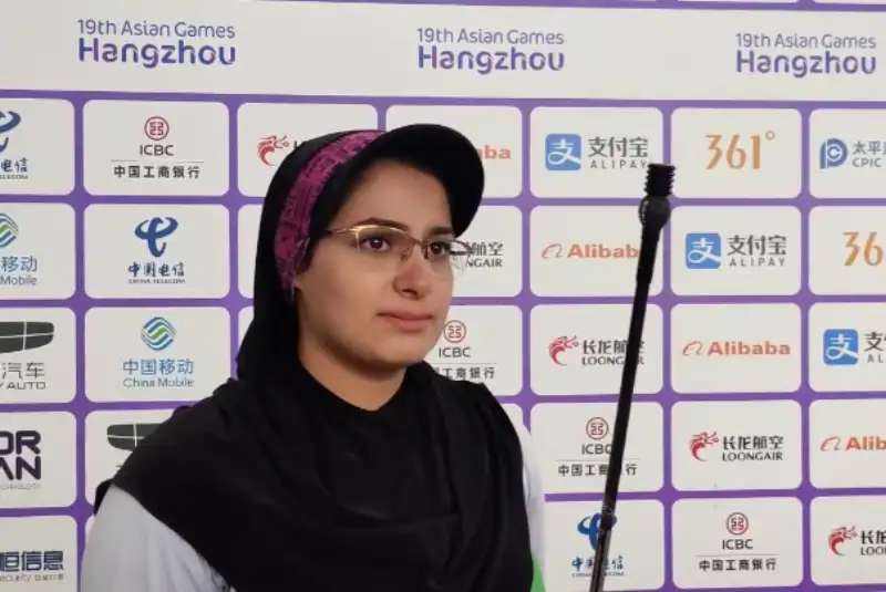 مبینا فلاح المپیکی شد