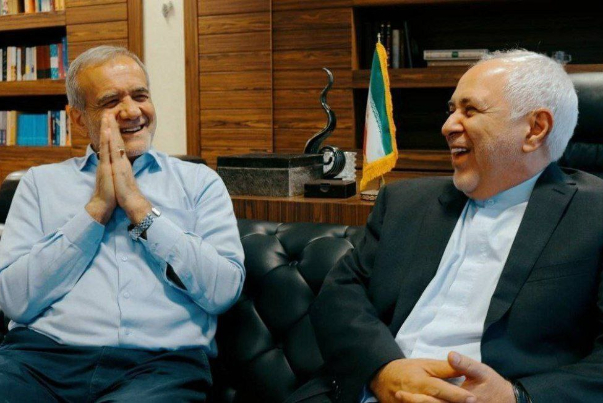 حضور ظریف در ستاد انتخاباتی پزشکیان تکذیب شد
