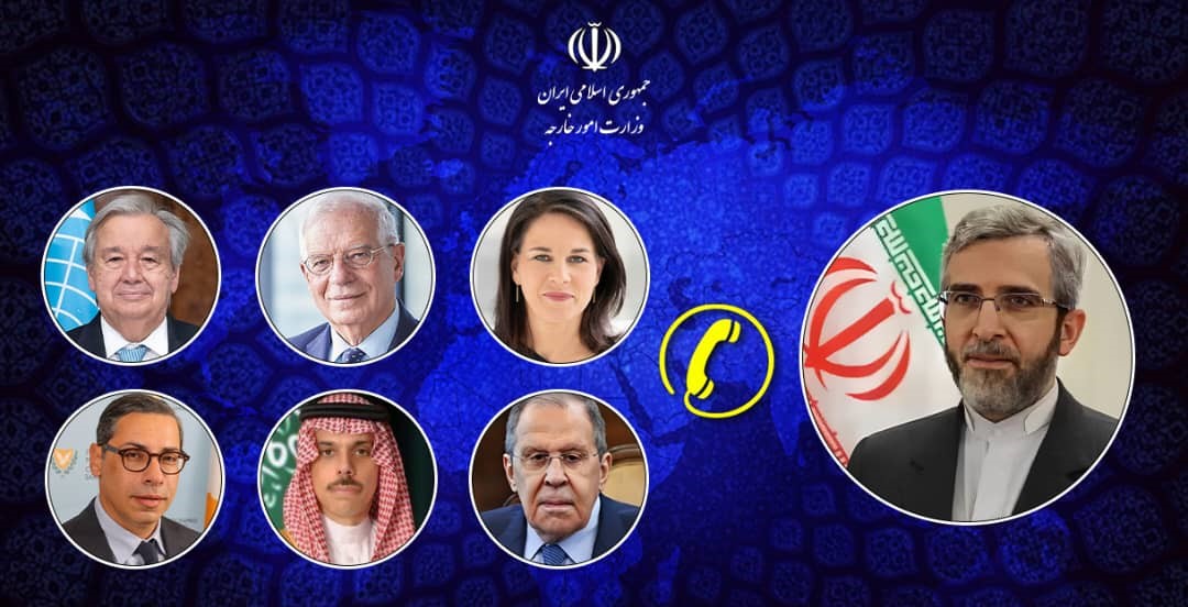 ابراز نگرانی باقری درباره افزایش تنش در منطقه