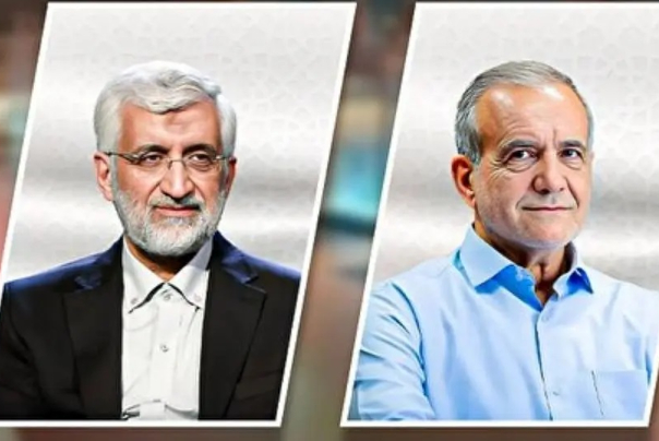 پزشکیان و جلیلی به کرمانشاه سفر کردند